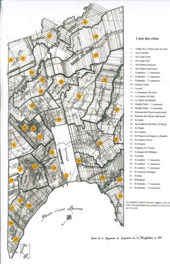 00 4 Liste des côtes